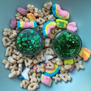 St Patrick’s hair glitter